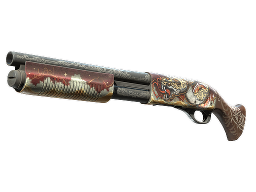 Sawed-Off | Lunar Wyrm (Battle-Scarred)