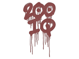 Sealed Graffiti | 200 IQ (Brick Red)