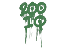 Sealed Graffiti | 200 IQ (Jungle Green)