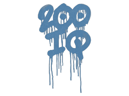 Sealed Graffiti | 200 IQ (Monarch Blue)