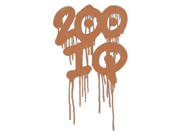 Sealed Graffiti | 200 IQ (Tiger Orange)