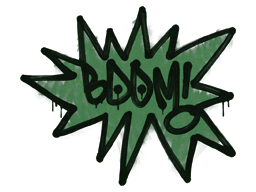 Sealed Graffiti | BOOM (Jungle Green)