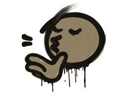 Sealed Graffiti | Chef Kiss (Dust Brown)