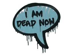 Sealed Graffiti | Dead Now (Wire Blue)