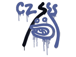 Sealed Graffiti | Recoil CZ-75 (SWAT Blue)