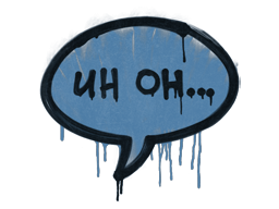 Sealed Graffiti | Uh Oh (Monarch Blue)