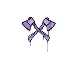 Sealed Graffiti | X-Axes (Violent Violet)