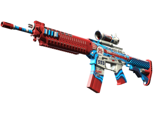SG 553 | Integrale (Battle-Scarred)