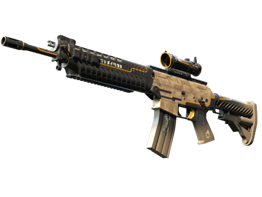 SG 553 | Triarch (Battle-Scarred)