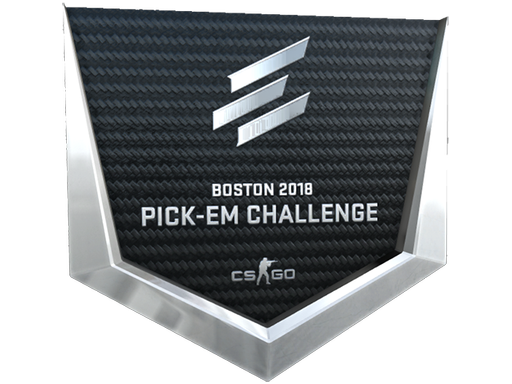 Silver Boston 2018 Pick'Em Trophy