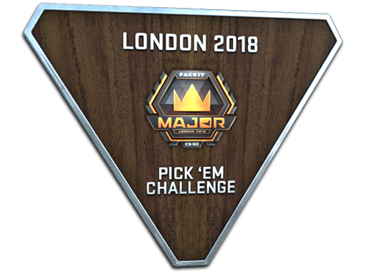 Silver London 2018 Pick'Em Trophy