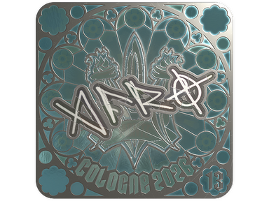 Sticker | afro (Foil, Ranked) | Cologne 2026