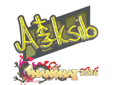 Sticker | Aleksib (Glitter) | Shanghai 2024