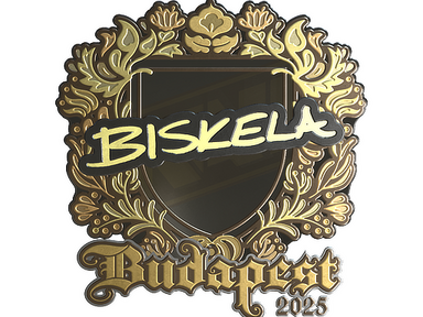 Sticker | Aleksib (Gold) | Budapest 2025