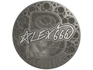 Sticker | alex666 (Foil) | Cologne 2026