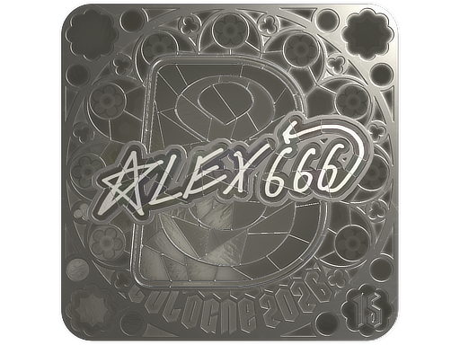 Sticker | alex666 (Foil, Ranked) | Cologne 2026