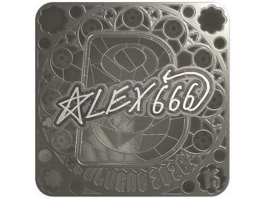 Sticker | alex666 (Foil, Ranked) | Cologne 2026
