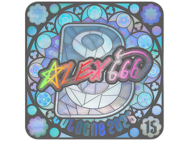 Sticker | alex666 (Holo, Ranked) | Cologne 2026