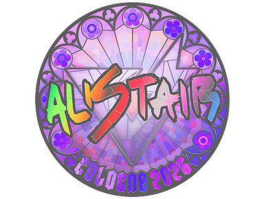 Sticker | aliStair (Holo) | Cologne 2026