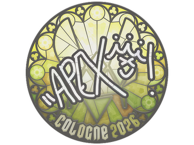 Sticker | apEX | Cologne 2026