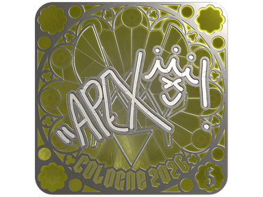 Sticker | apEX (Foil, Ranked) | Cologne 2026