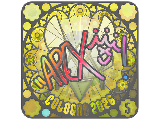 Sticker | apEX (Holo, Ranked) | Cologne 2026