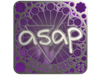 Sticker | asap (Foil, Ranked) | Cologne 2026