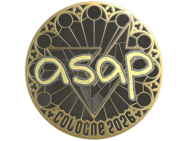 Sticker | asap (Gold) | Cologne 2026