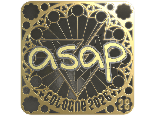 Sticker | asap (Gold, Ranked) | Cologne 2026