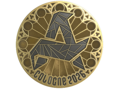 Sticker | Aurora (Gold) | Cologne 2026