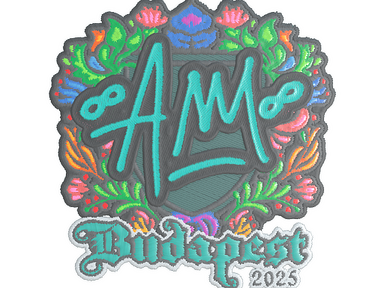 Sticker | AW (Embroidered) | Budapest 2025