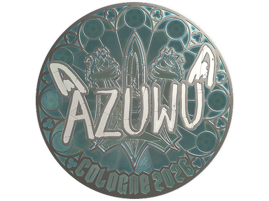 Sticker | AZUWU (Foil) | Cologne 2026
