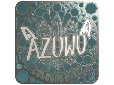 Sticker | AZUWU (Foil, Ranked) | Cologne 2026