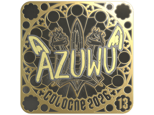 Sticker | AZUWU (Gold, Ranked) | Cologne 2026