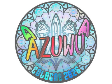 Sticker | AZUWU (Holo) | Cologne 2026