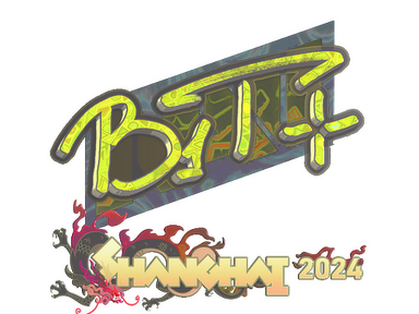 Sticker | b1t (Holo) | Shanghai 2024