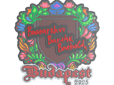 Sticker | Bart4k (Embroidered) | Budapest 2025