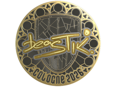 Sticker | beastik (Gold) | Cologne 2026