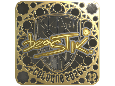 Sticker | beastik (Gold, Ranked) | Cologne 2026
