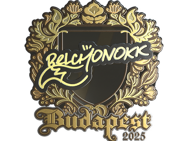 Sticker | BELCHONOKK (Gold) | Budapest 2025