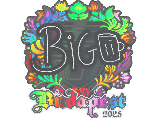 Sticker | biguzera (Holo) | Budapest 2025