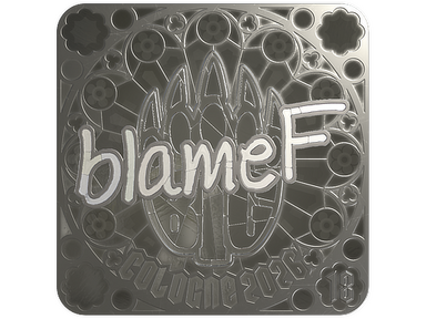 Sticker | blameF (Foil, Ranked) | Cologne 2026
