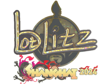 Sticker | bLitz (Glitter) | Shanghai 2024