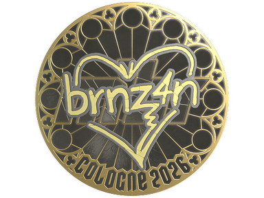 Sticker | brnz4n (Gold) | Cologne 2026