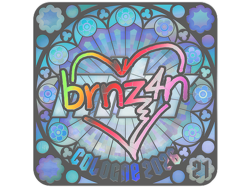 Sticker | brnz4n (Holo, Ranked) | Cologne 2026