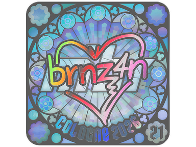 Sticker | brnz4n (Holo, Ranked) | Cologne 2026