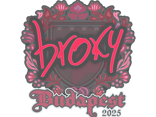 Sticker | broky | Budapest 2025