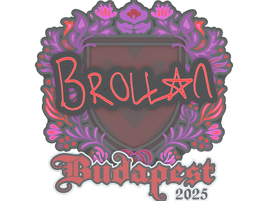 Sticker | Brollan | Budapest 2025