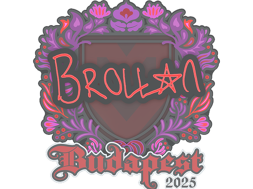 Sticker | Brollan | Budapest 2025