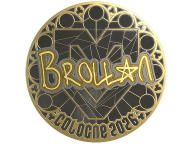 Sticker | Brollan (Gold) | Cologne 2026